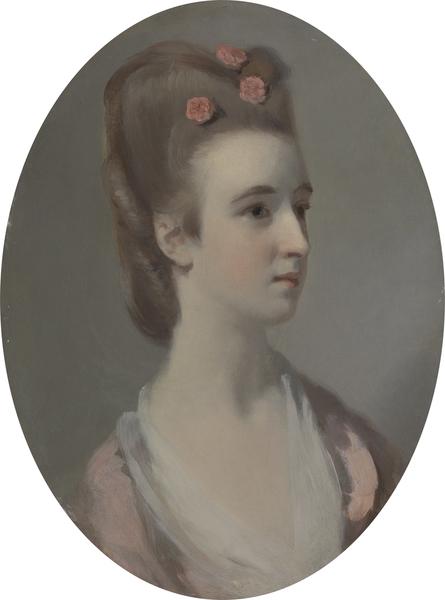 Henry Walton Portrait of a Woman, possibly Miss Nettlethorpe oil painting image